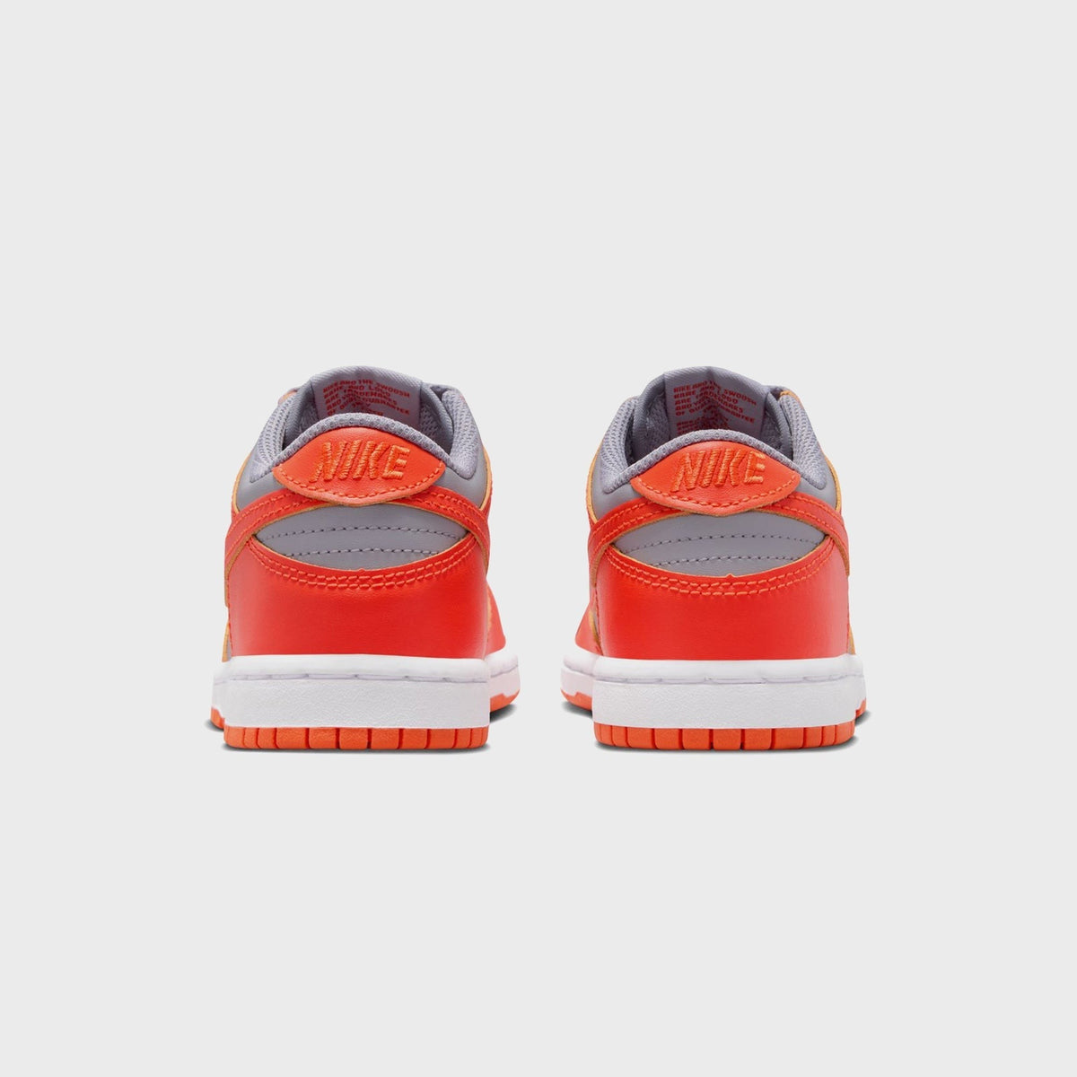Nike GS Dunk Low - Cement Grey / Team Orange