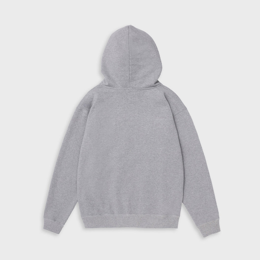 vowels Blur Hoodie - Grey Heather