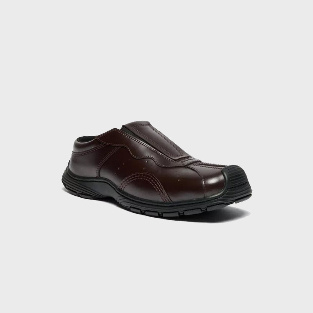Dr. Martens Aurix Satin Finish Leather Mule - Oxblood
