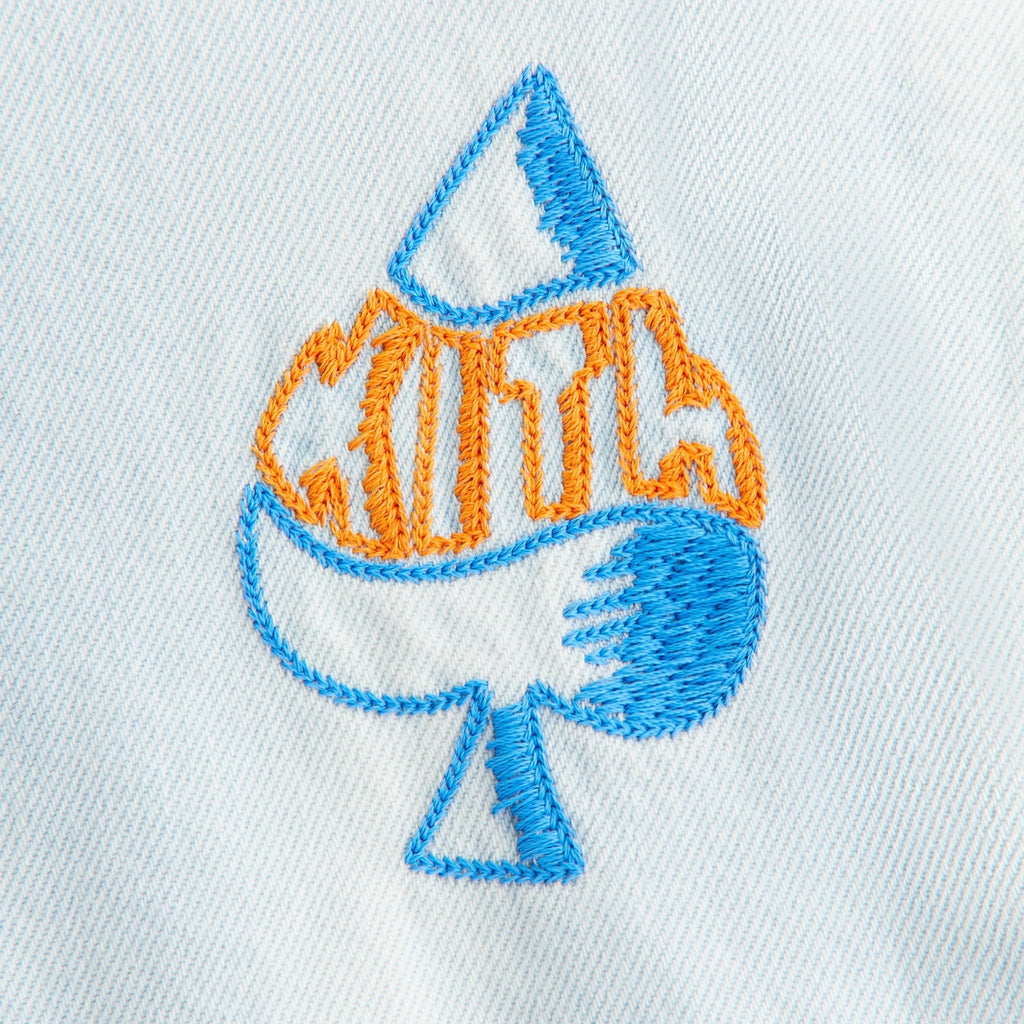 Kith Kids Novelty Thompson Camp Shirt - Light Indigo