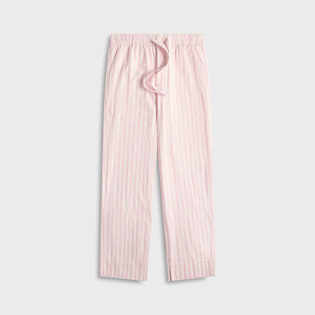Tekla Cotton Poplin Pyjama Pants - Hatty Stripes