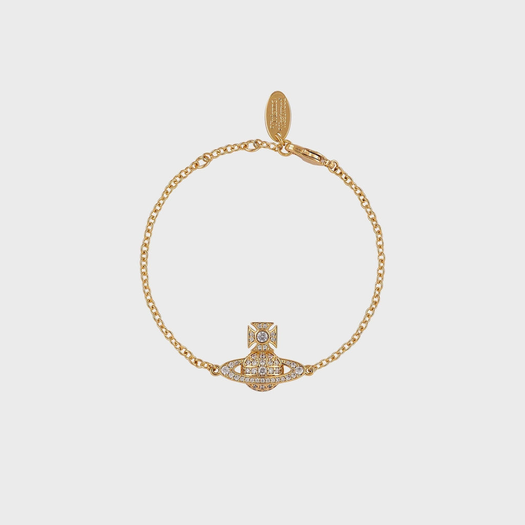Vivienne Westwood Carmela Bas Relief Bracelet - Gold
