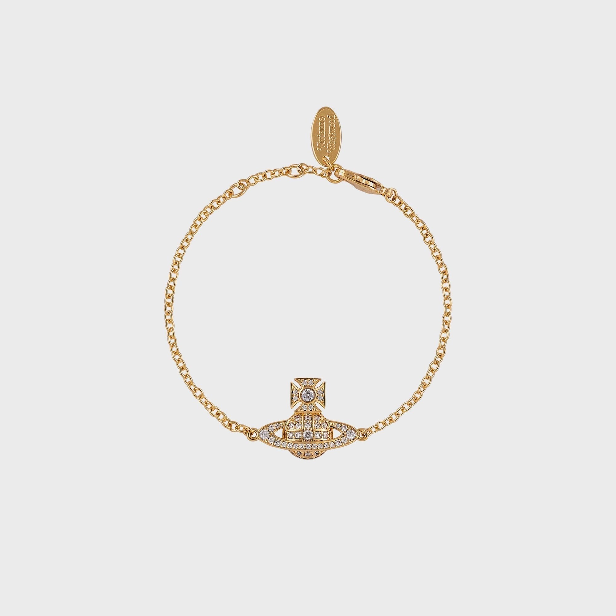 Vivienne Westwood Carmela Bas Relief Bracelet - Gold