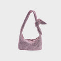 Emm Kuo Waverly Crystal Mesh Mini Hobo Bag - Pink Swarovski®
