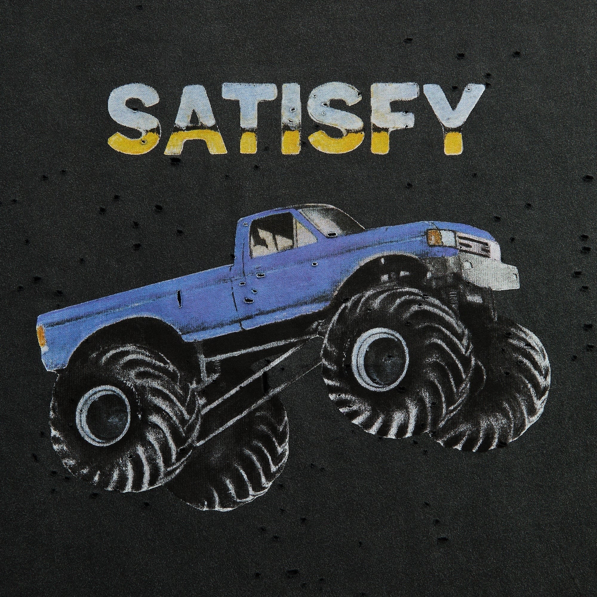 Satisfy MothTechTM Tee - Aged Black