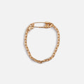 Emanuele Bicocchi Crest Safety Pin Bracelet - Gold