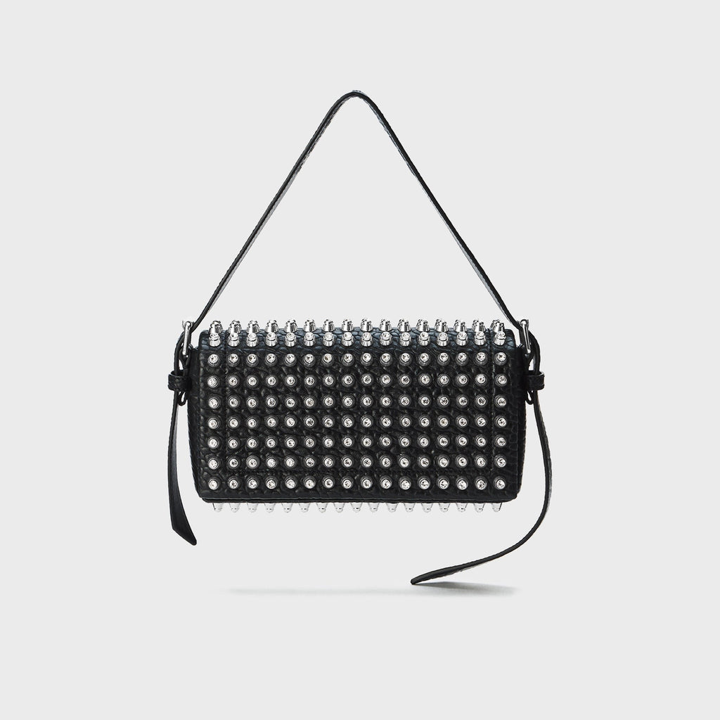 Alexander Wang Ricco Crown Slim Flap Bag - Black