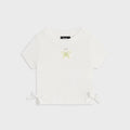 Kith Kids Mulberry Ruched Rib Tee - White