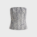 Miaou Londyn Corset - Black Lattice