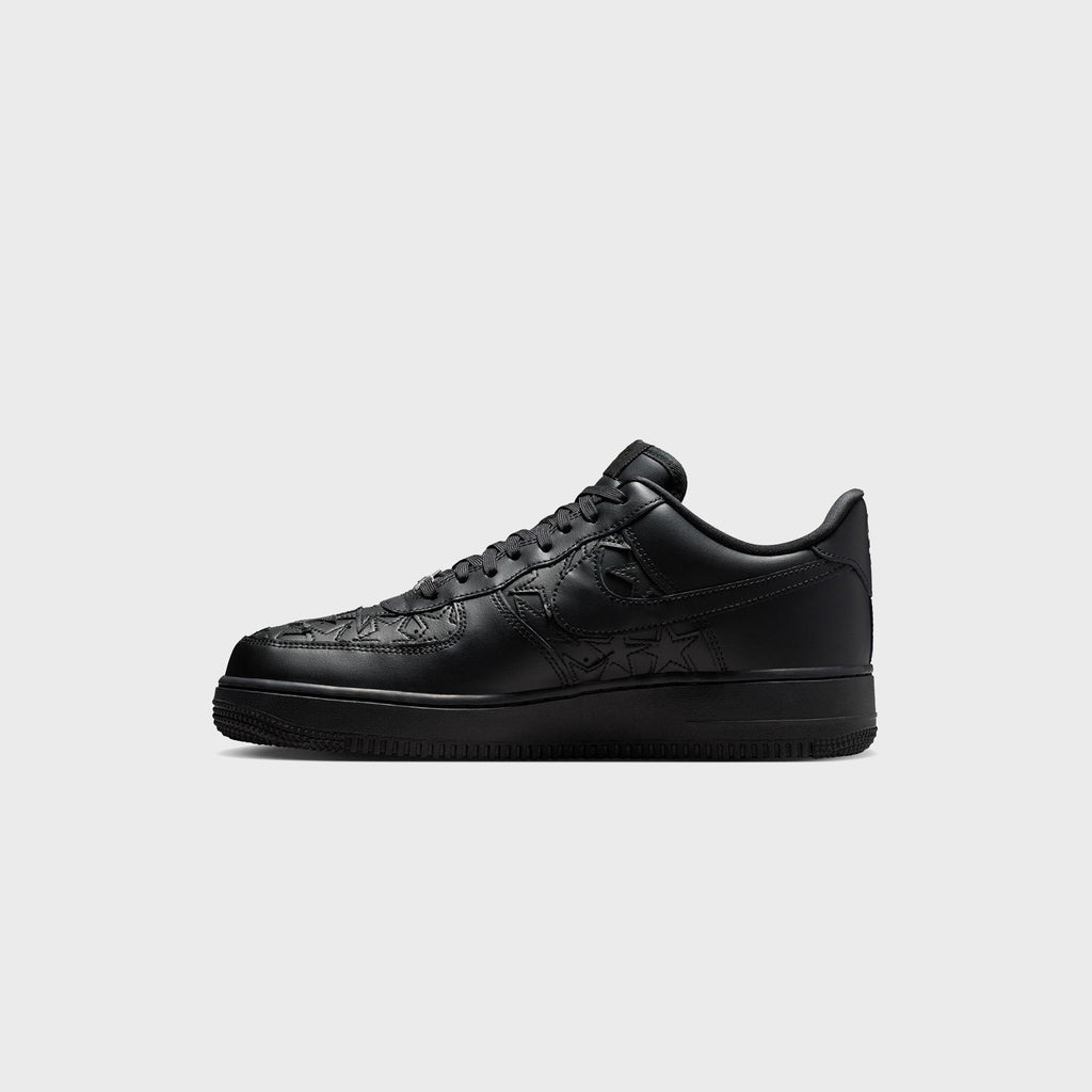 Nike Air Force 1 '07 Edge - Black / Metallic Silver