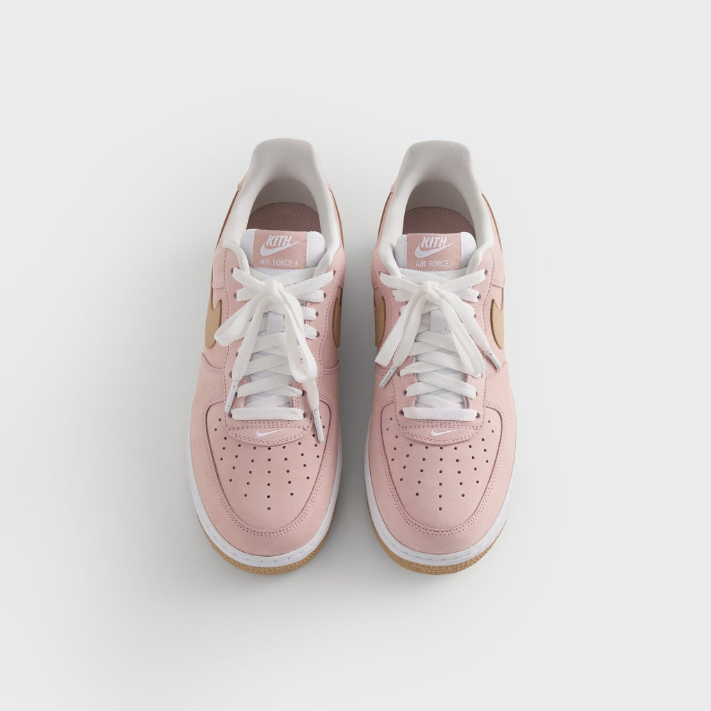 MADE-TO-ORDER | Kith for Nike Air Force 1 "Un-Linen" - Linen / Atmosphere / White - PH