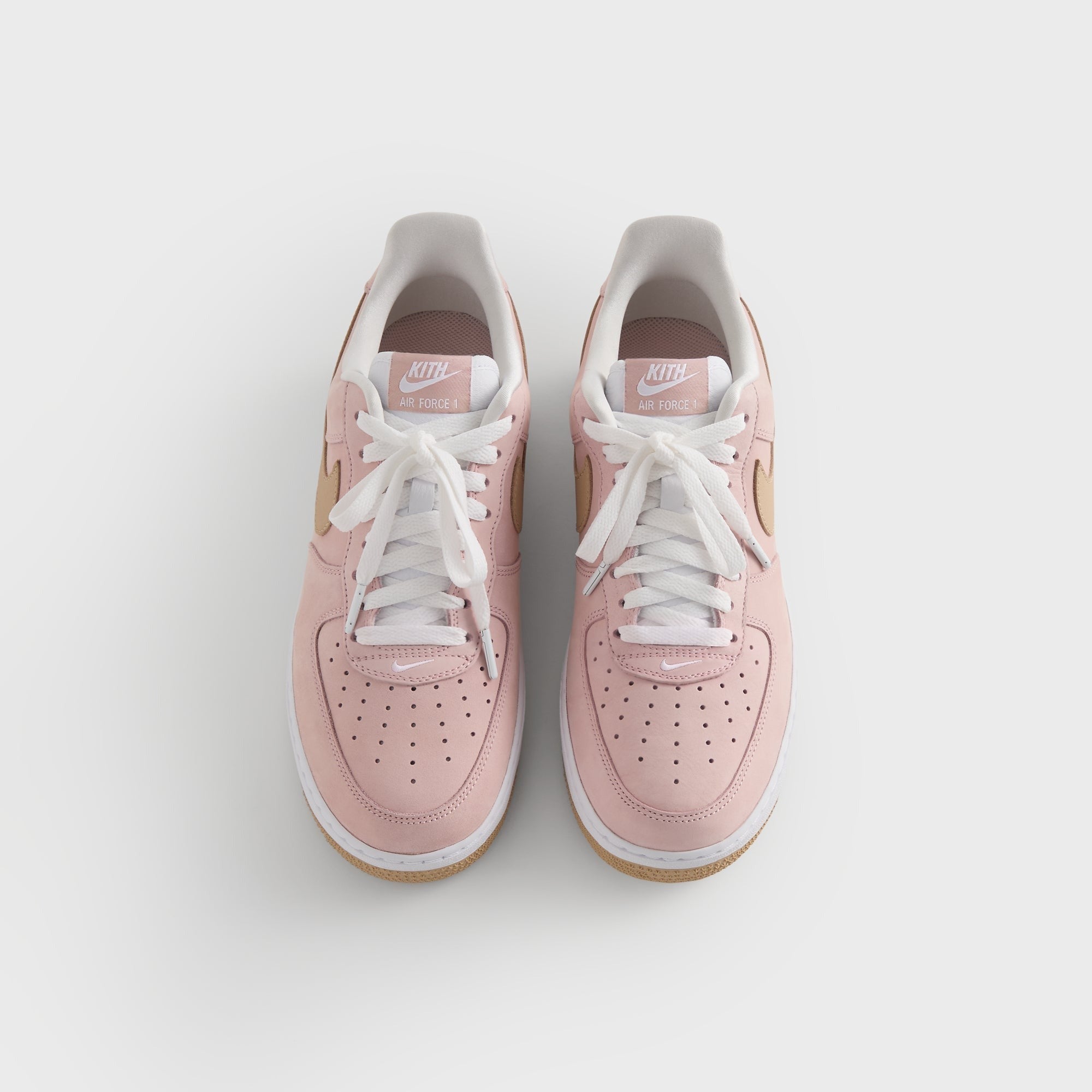 MADE-TO-ORDER | Kith for Nike Air Force 1 "Un-Linen" - Linen / Atmosphere / White - PH