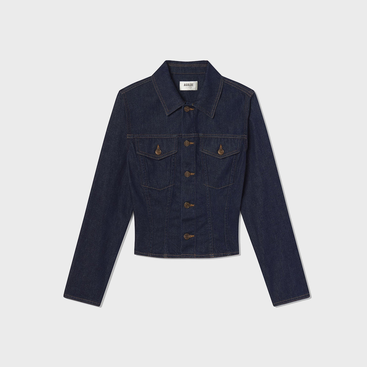 Agolde Contoured Jacket - Rinse