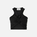Coperni Flower Top - Black