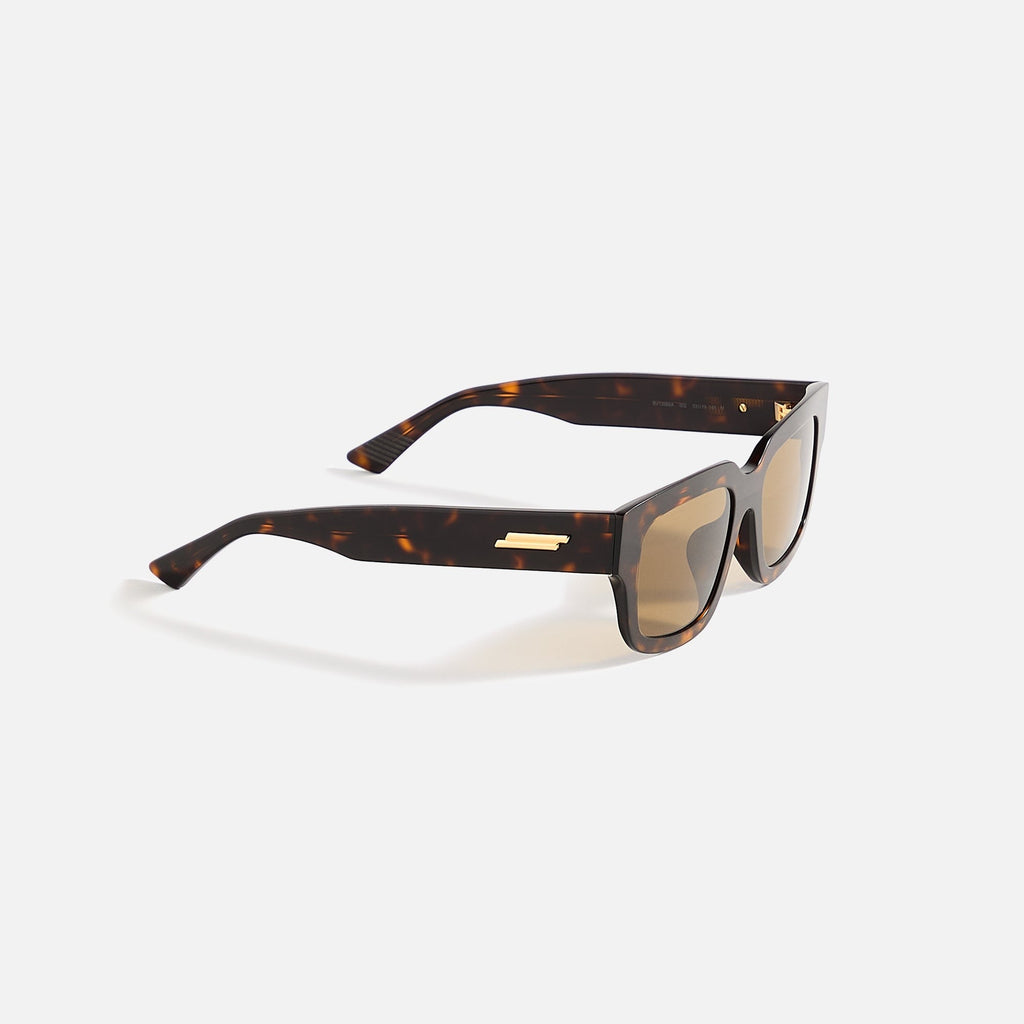 Bottega Veneta Rectangular Frames - Dark Havana