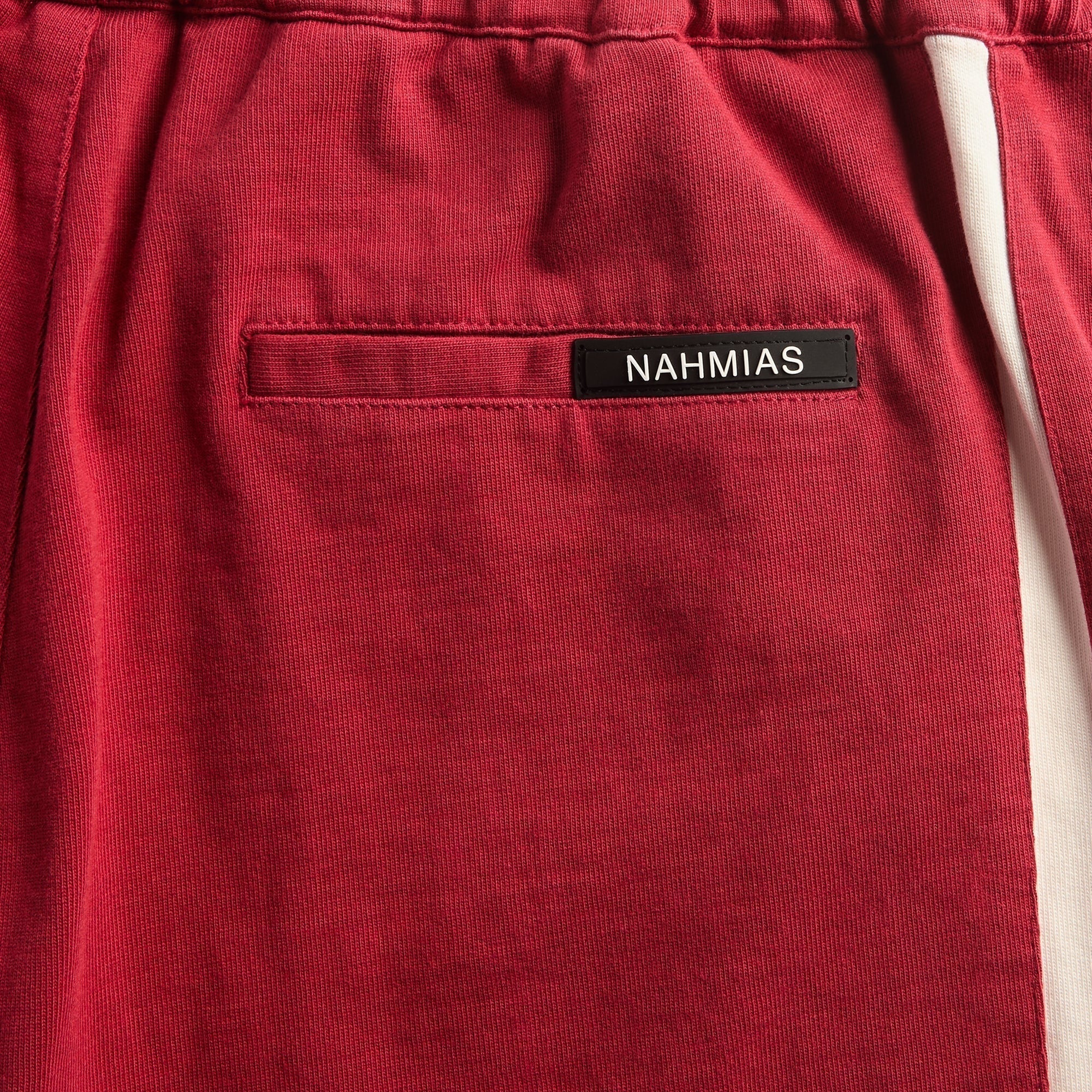NAHMIAS Novelty Track Pant - Ruby