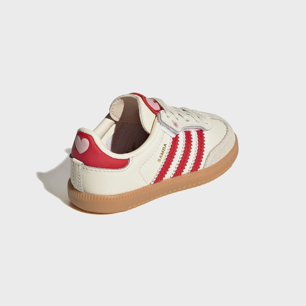 adidas TD Samba OG - Cream White / Better Scarlet / Gum 3