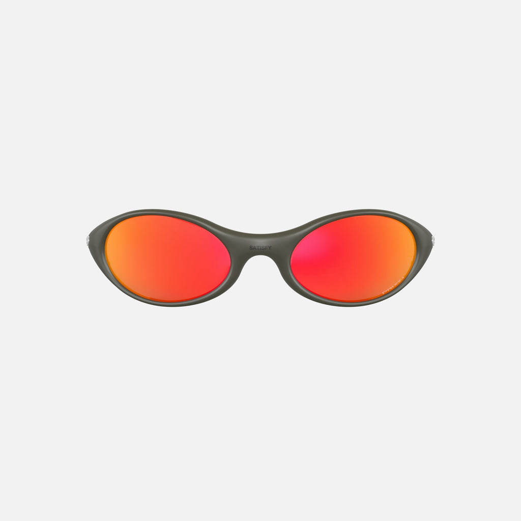 Oakley x SATISFY Eye Jacket - Matte Olive / Prizm Black / Ruby