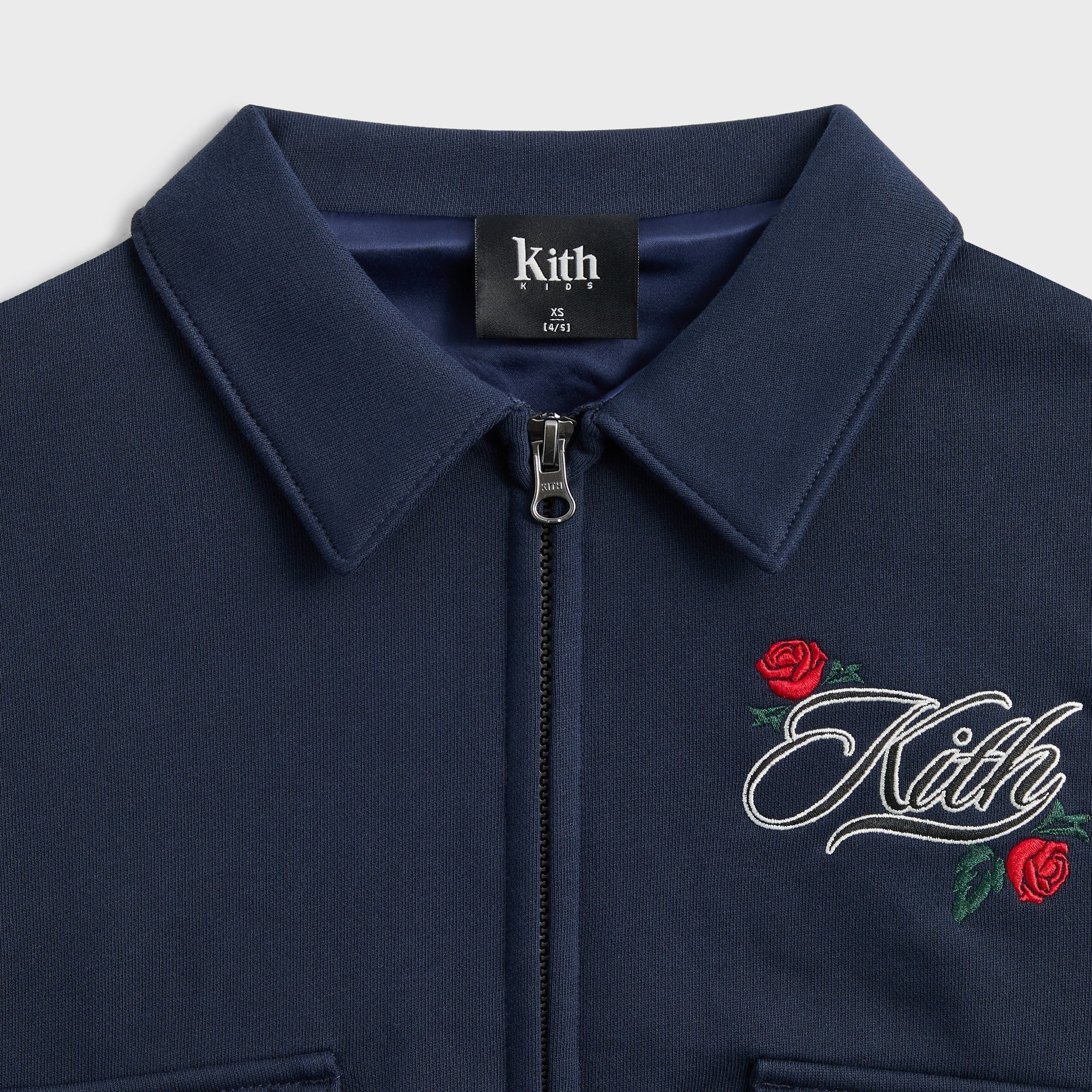 Kith Kids Wyona Fleece Bomber Jacket - Nocturnal