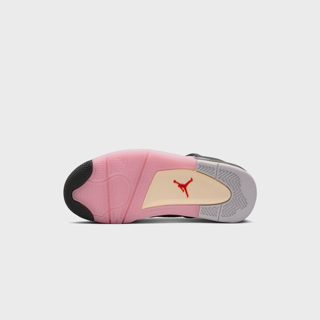 Jordan GS Air Jordan 4 Retro - Off-White / Anthracite / Fire Pink / Fire Pink