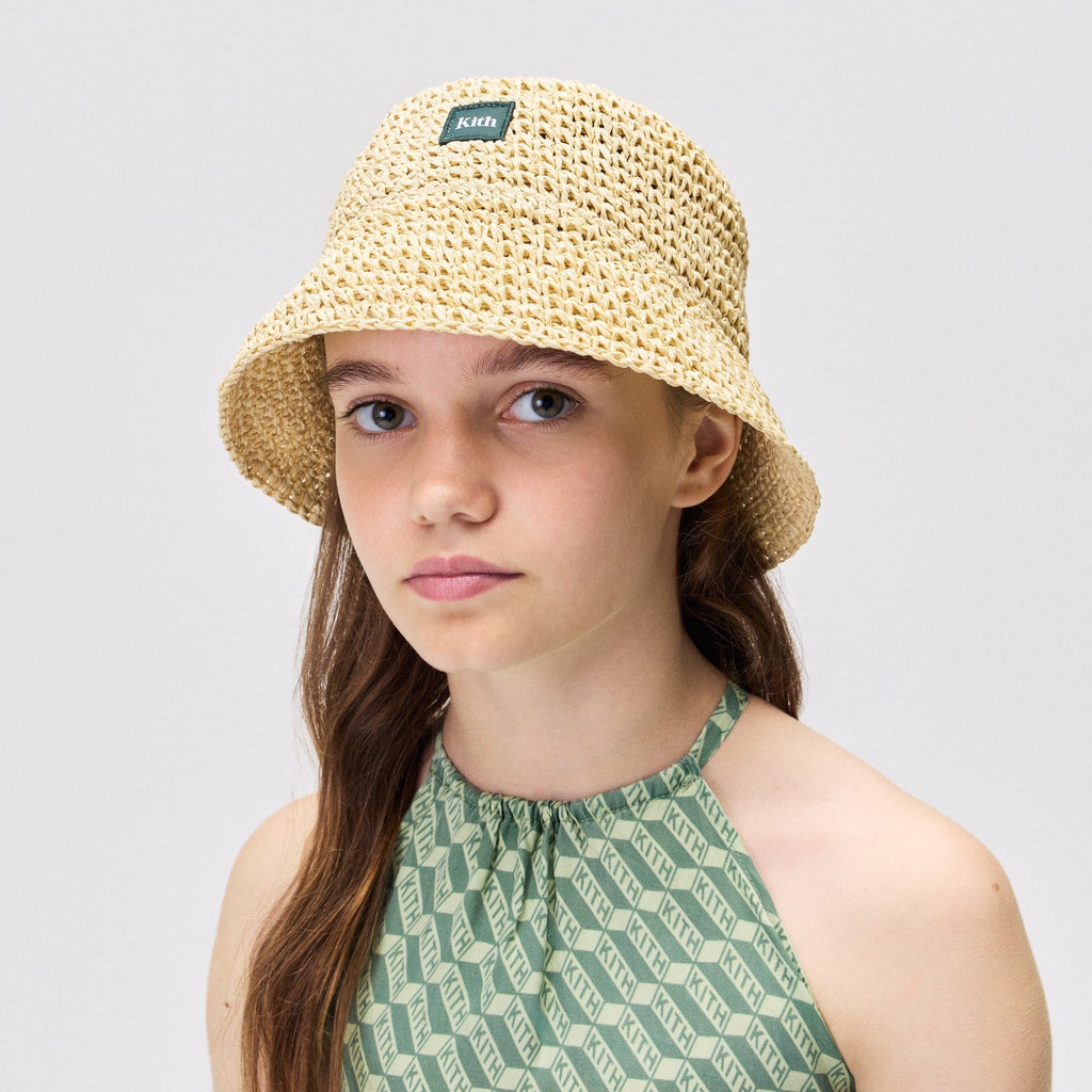 Kith Kids Raffia Boonie Hat - Natural