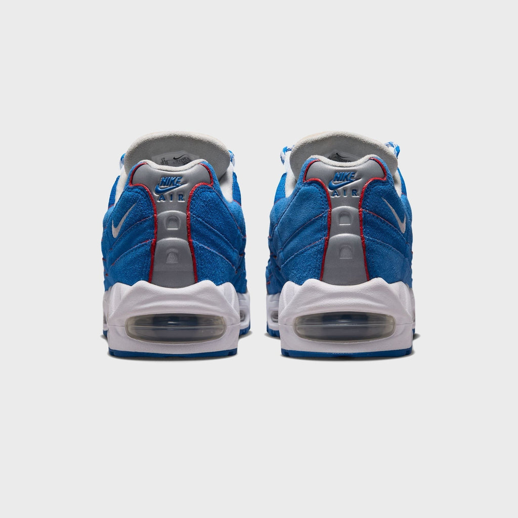 Nike Air Max 95 Big Bubble - Blue Sapphire / Metallic Silver / White / Light Smoke Grey