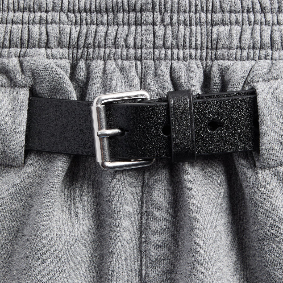 Alexander Wang Crystal Hotfix Mid-Rise Terry Sweatpant - Grey