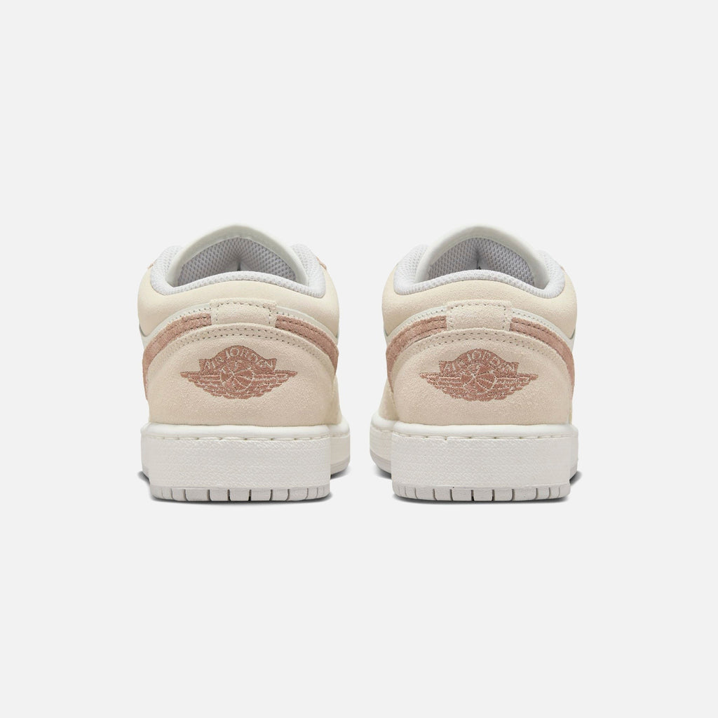 Nike GS Air Jordan 1 Low SE - Legend Light Brown / Archaeo Brown / Sail / Neutral Grey