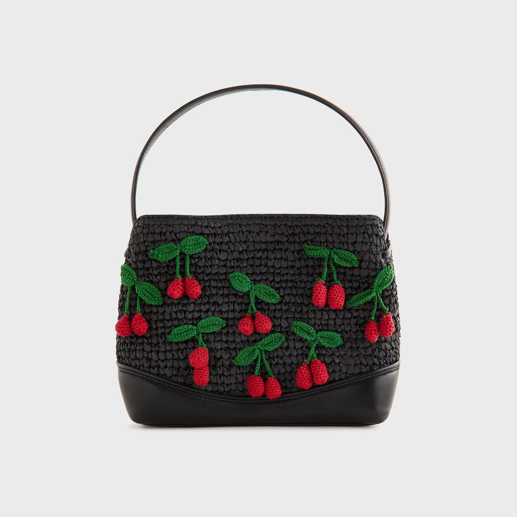 Kith Women Cherry Raffia Mini Katie - Black