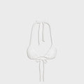 Frankies Bikinis x Paige Lorenze Taite Ribbed Bikini Top - Marry Me