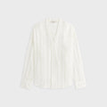 Kith Women Carmyn Sheer Cardigan Shirt - White