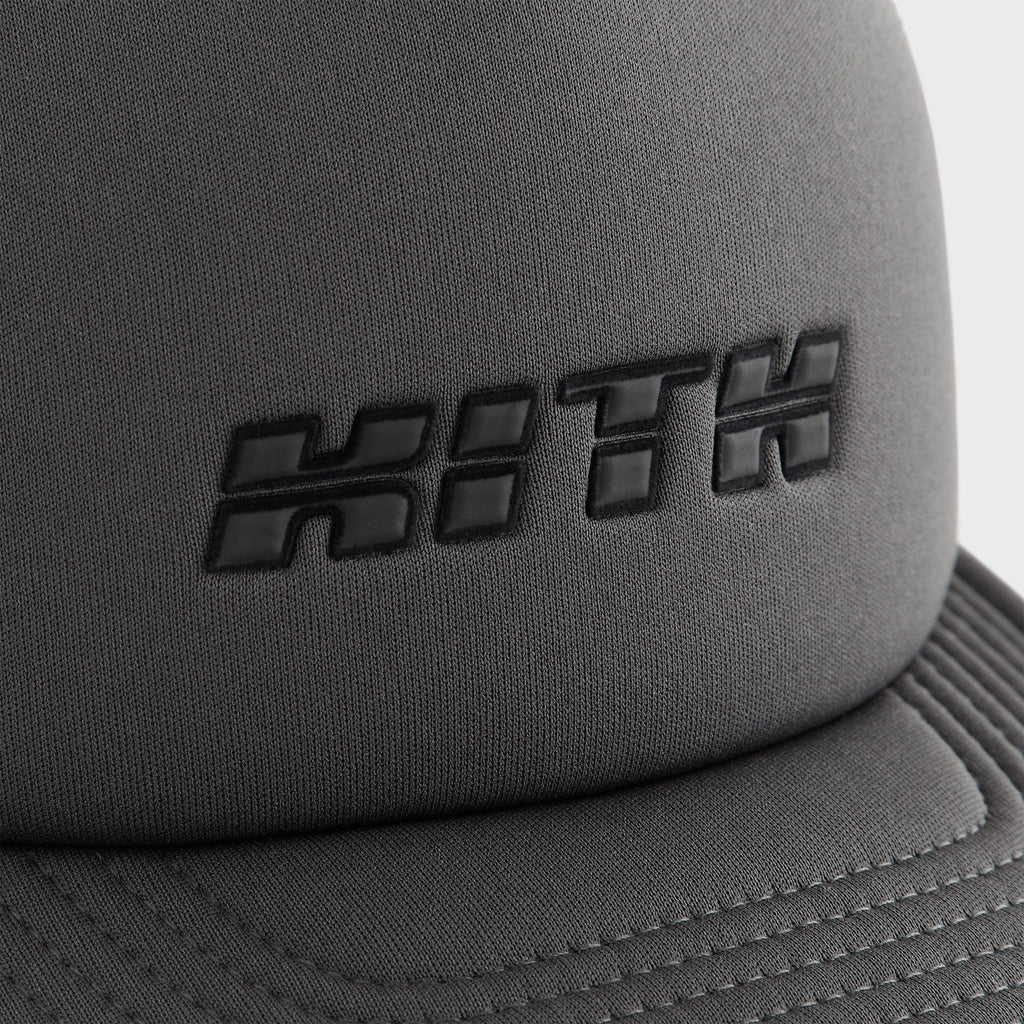Kith Women Italic Logo Nolan Trucker Cap - Void
