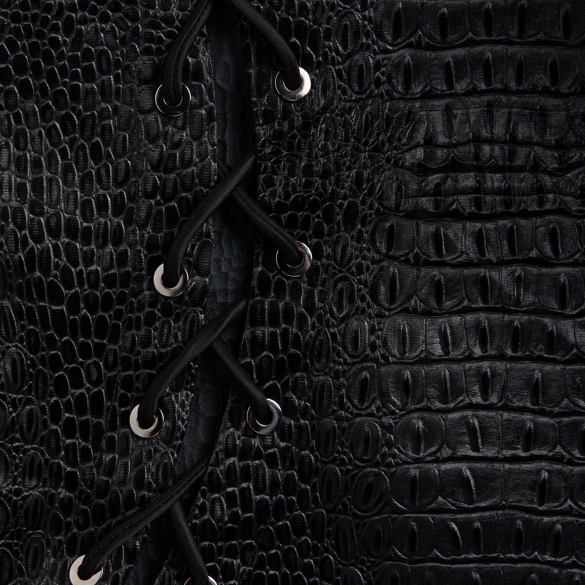 Kim Shui Jee Lace Up Pant - Black