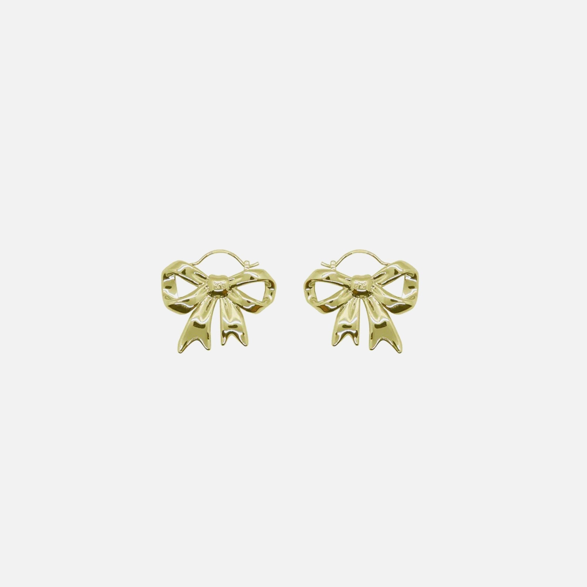 Sandy Liang Monyo Hoops - Gold