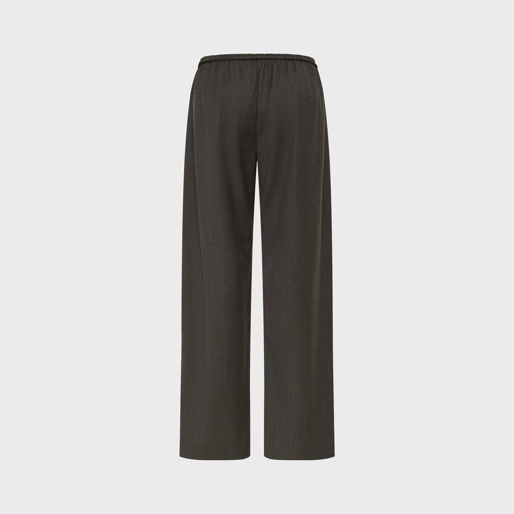 St. Agni Wool Everyday Pant - Mulch