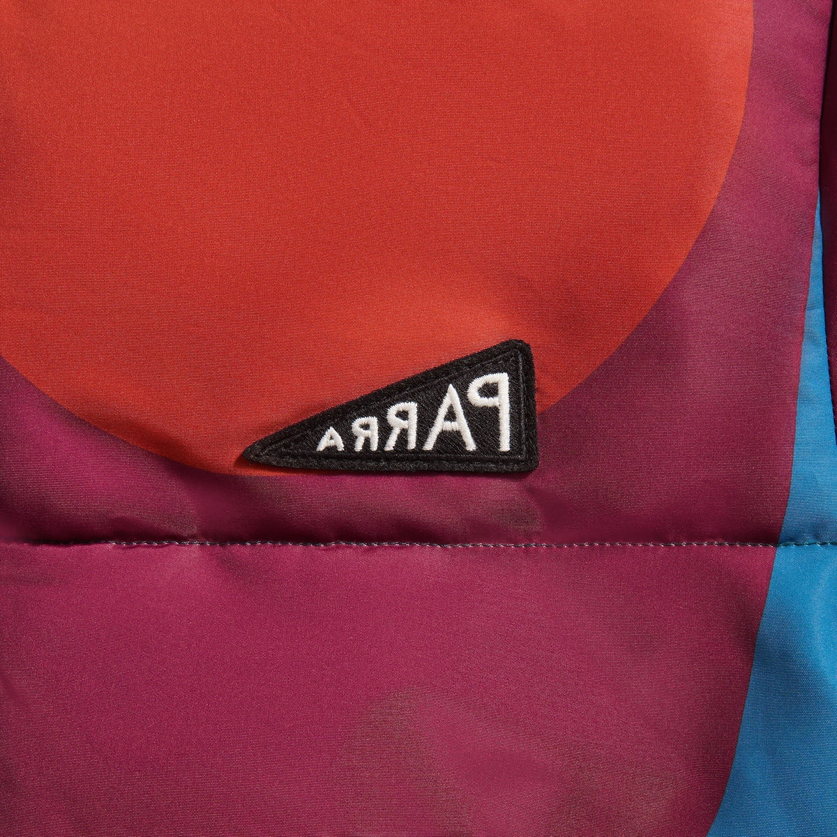 by Parra Protect The Sun Reversible Puffer Jacket - Brown