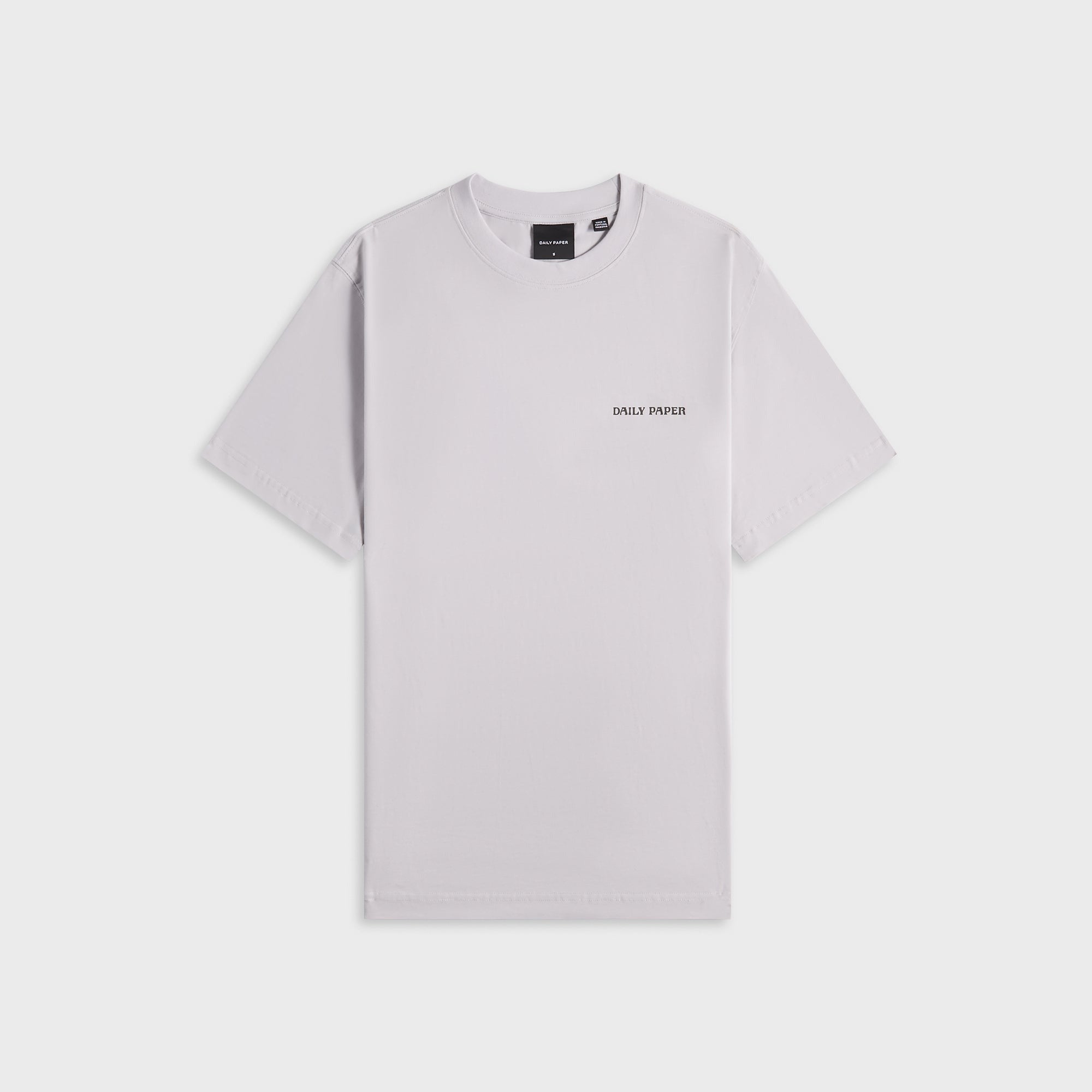 Daily Paper Matchstick Shield Tee - Micro Chip Grey