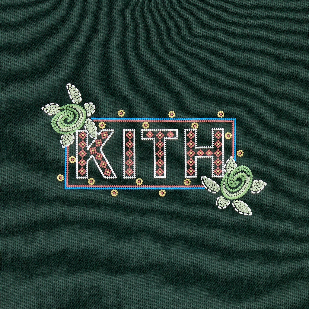 Kith Baby Beach Tile Classic Logo Graphic Tee - Stadium