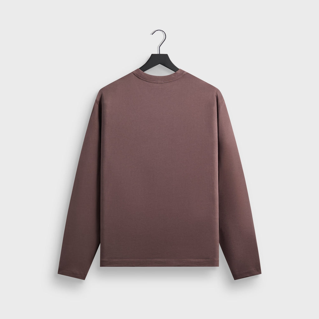 Kith Long Sleeve Alex Boxy Tee - Matrix