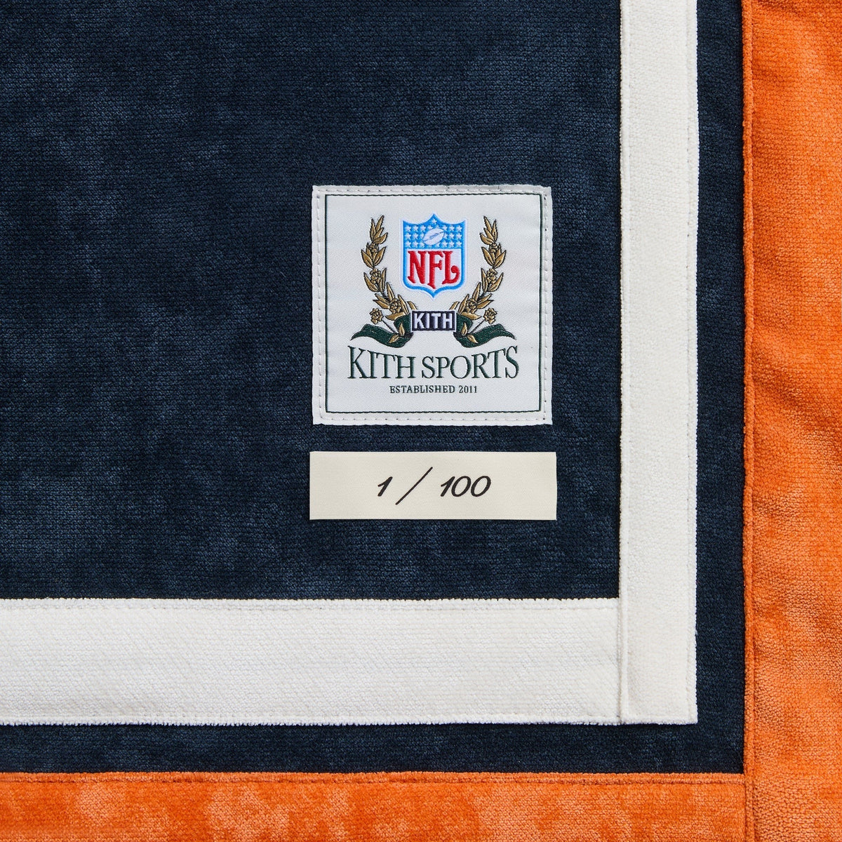 Kith & the NFL for the Denver Broncos Leon Shirt - Nocturnal
