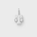 Greg Yuna Sÿlver Babÿ Umlaut Initial 'T' Pendant - Sterling Silver