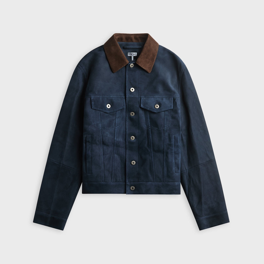 Loewe Trucker Jacket - Navy Blue