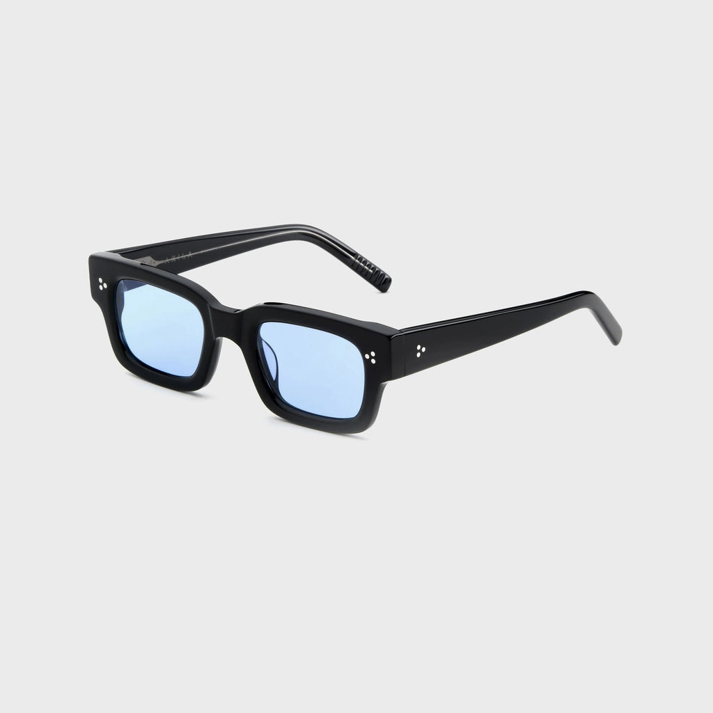 AKILA Syndicate Sunglasses - Black / Sky Blue