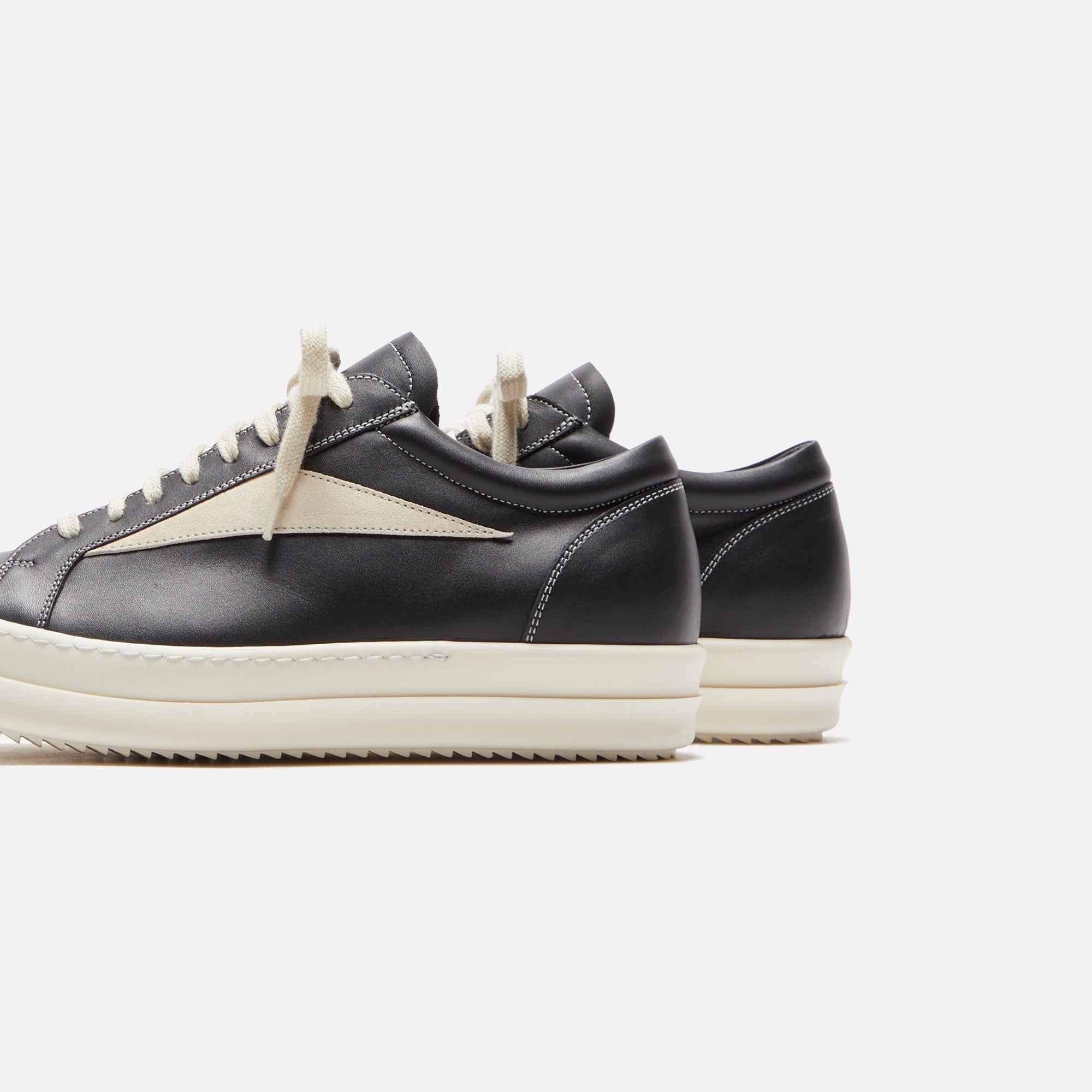 Rick Owens Vintage Sneakers - Black / Milk / Milk