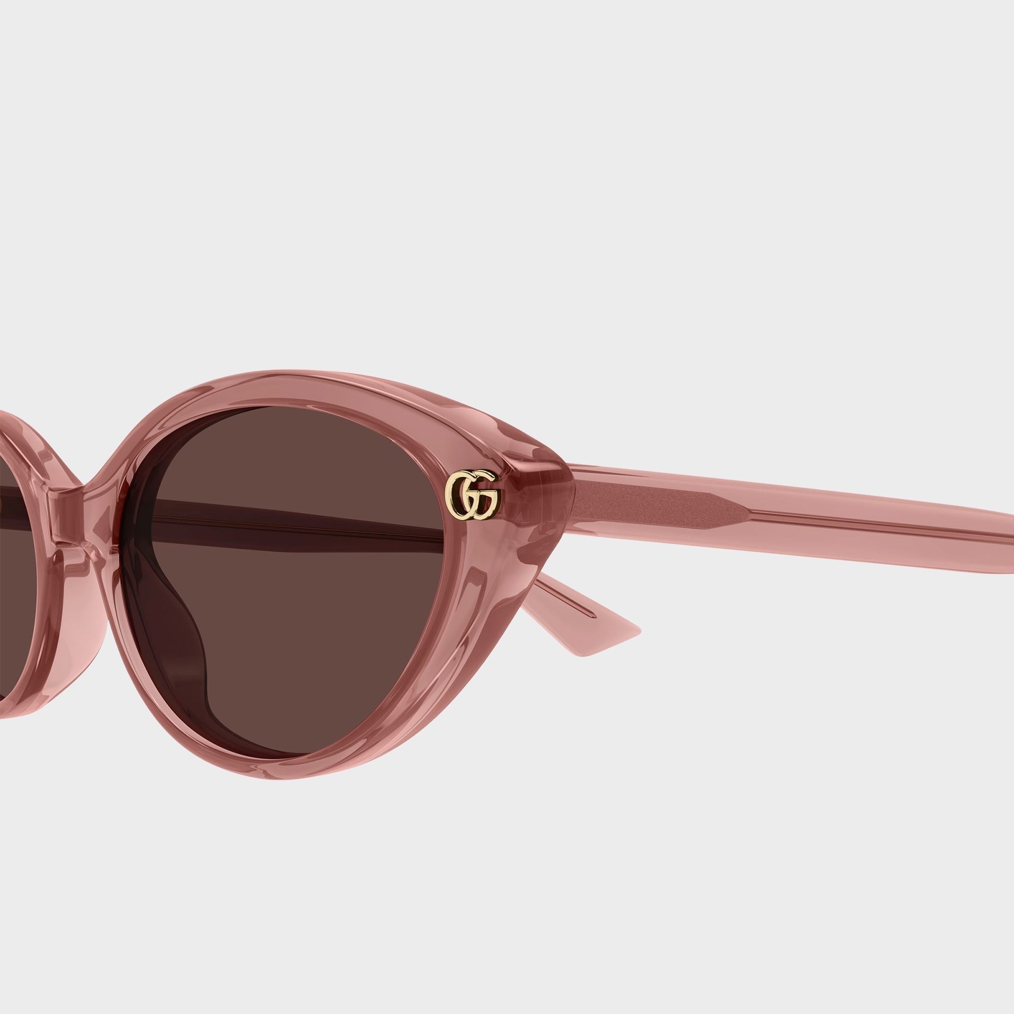 Gucci GG2110S Cat-Eye Sunglasses - Pink / Brown