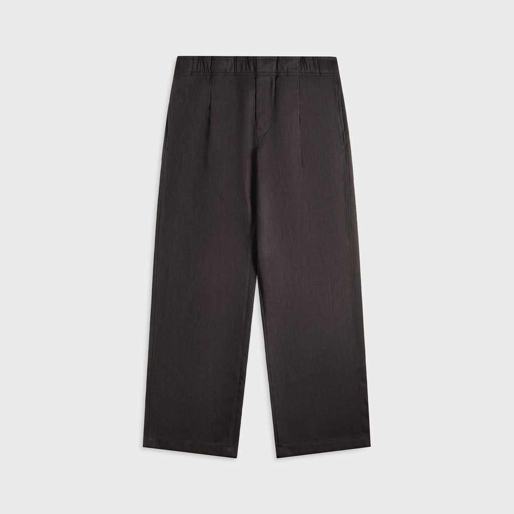 Our Legacy Leisure Trouser - Havana Brown Chain Wool