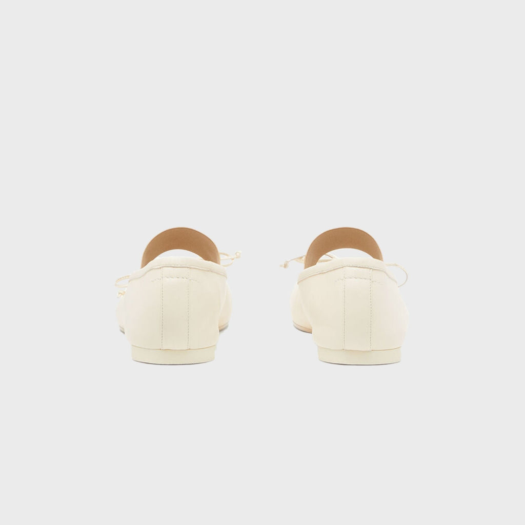 MM6 Maison Margiela Anatomic Numeric Ballerina - Alabaster