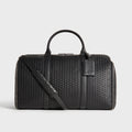 Kith for BMW Leather Travel Garment Duffle Bag - Black