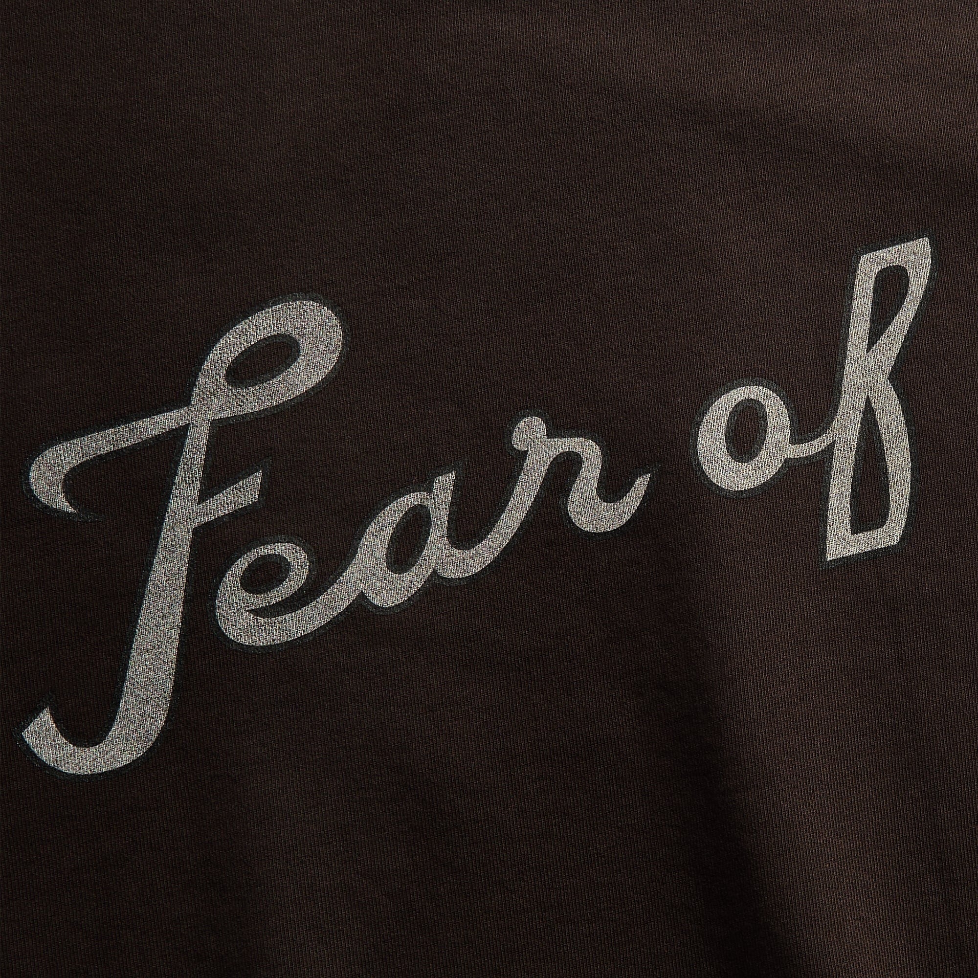 Fear of God 43 Cut Sleeve Sweatshirt - Dark Brown