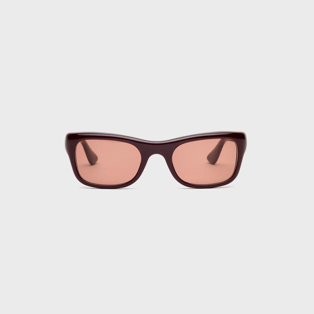 Port Tanger Dil Acetate Sunglasses - Carmesi / Tobacco